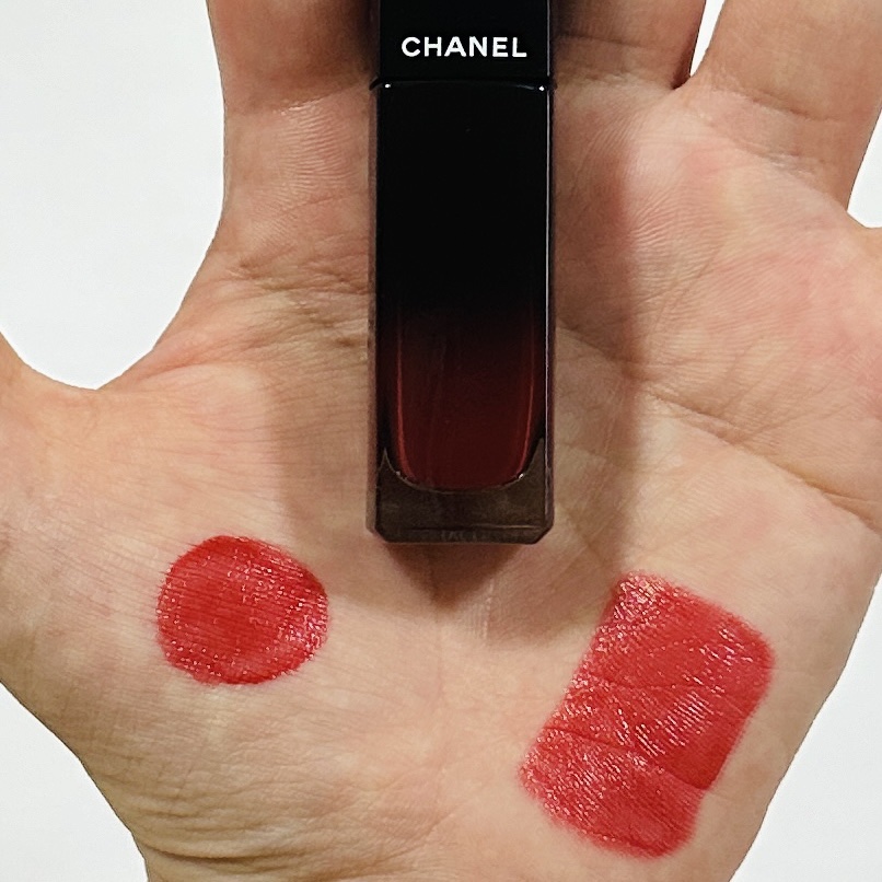 ルージュ アリュール ラック/CHANEL/口紅を使ったクチコミ（2枚目）