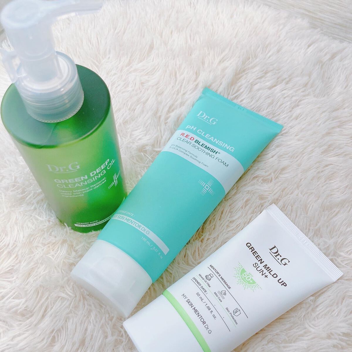 弱酸性クレンジングジェルフォーム/Dr.G/その他洗顔料を使ったクチコミ（1枚目）