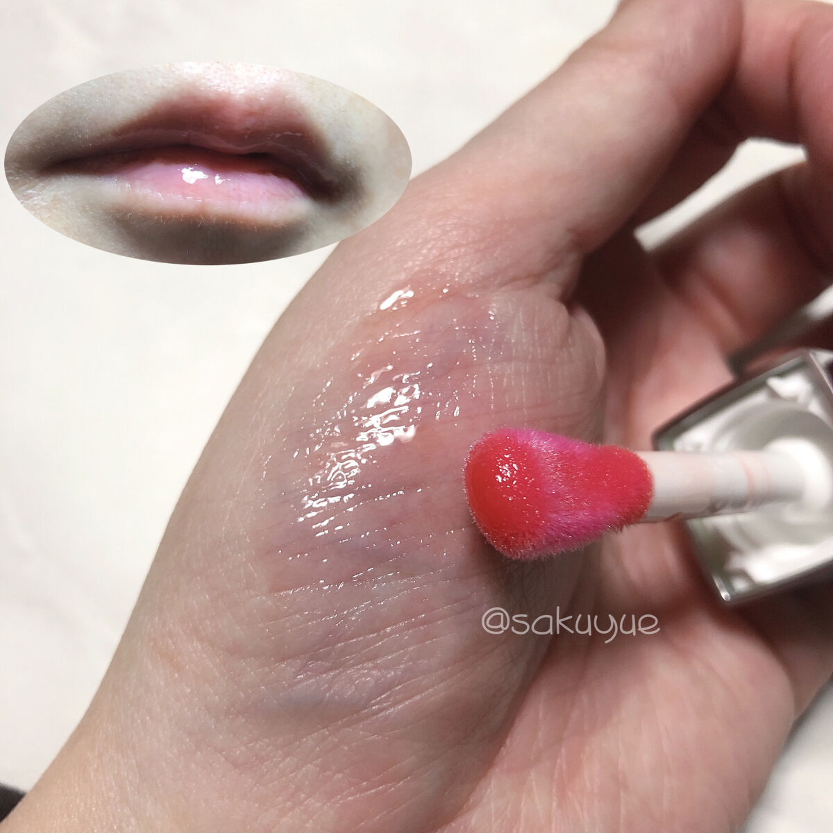 ディオール アディクト リップ グロウ オイル/Dior/リップグロスを使ったクチコミ（2枚目）