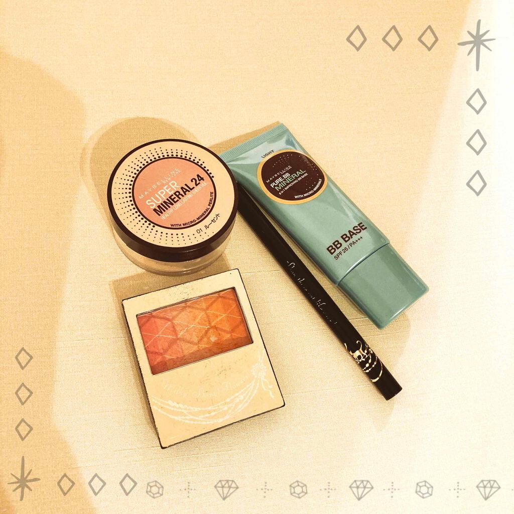 ピュアミネラル BB ベース/MAYBELLINE NEW YORK/BBクリームを使ったクチコミ(1枚目)