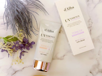 ダルバ ウォータフル トーンアップ サンクリーム(パープル)/ダルバ/日焼け止めクリームを使ったクチコミ(4枚目)