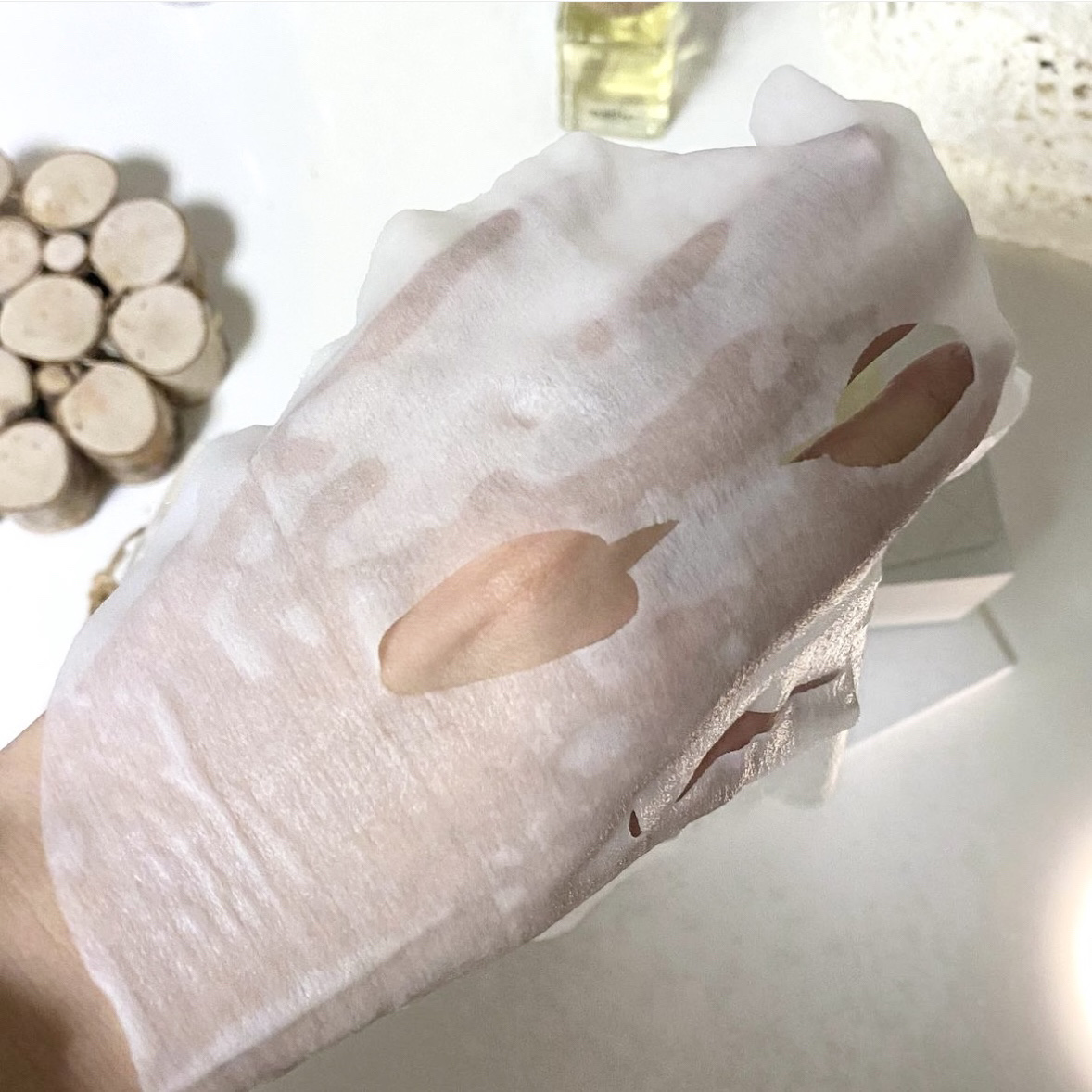 ルルルンプレシャス WHITE(クリア)【旧】/ルルルン/シートマスク・パックを使ったクチコミ（2枚目）