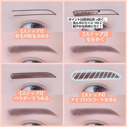 ブロウラッシュEX ブロウコーティング R/ブロウラッシュ/アイブロウコートを使ったクチコミ(2枚目)