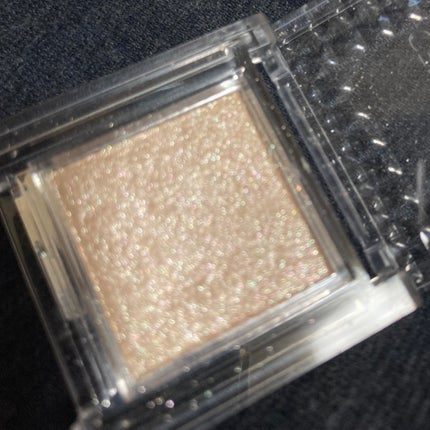 シングルカラーアイシャドウ 04 クリアラメ/CEZANNE/単色アイシャドウを使ったクチコミ(2枚目)