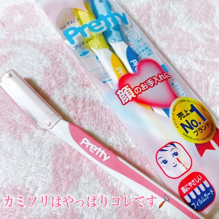 プリティー フェイスL 3本入/貝印/シェーバーを使ったクチコミ(1枚目)