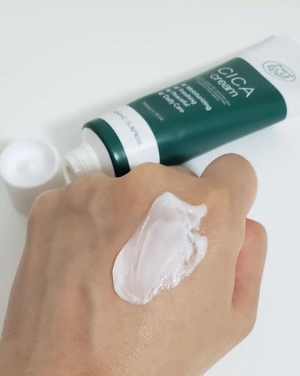 CICA cream/MORNING SURPRISE/フェイスクリームを使ったクチコミ(5枚目)