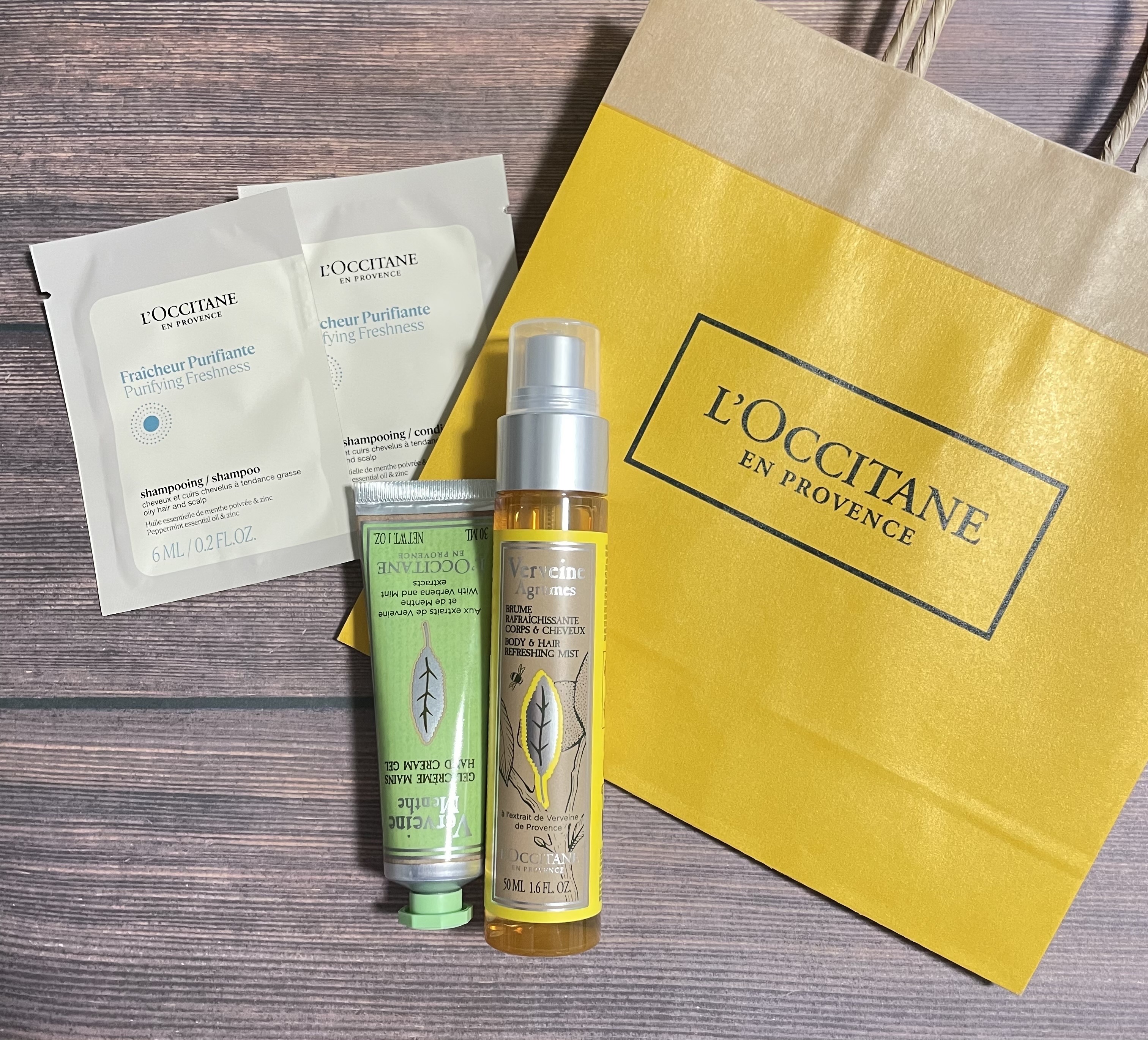 シトラスヴァーベナ ボディ＆ヘアミスト 2024/L'OCCITANE/香水(その他)を使ったクチコミ（1枚目）