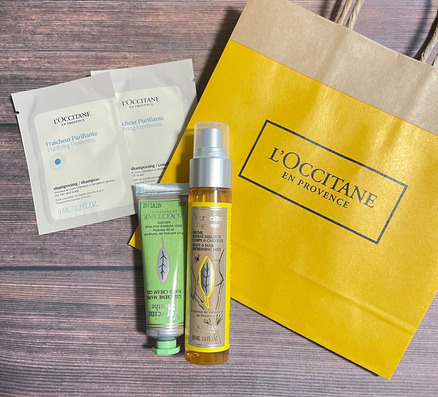 ミントヴァーベナ ソルベハンドクリーム/L'OCCITANE/ハンドクリームを使ったクチコミ(1枚目)