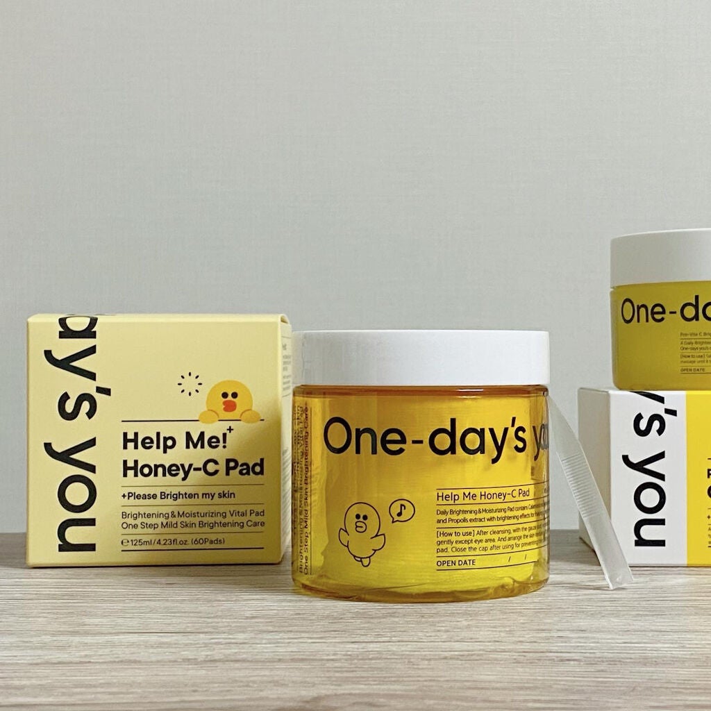 ヘルプミー! ハニーCパッド/One-day's you/トナーパッドを使ったクチコミ(2枚目)