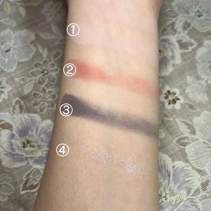 ジュエリーシャドウベール/キャンメイク/アイシャドウパレットを使ったクチコミ(4枚目)