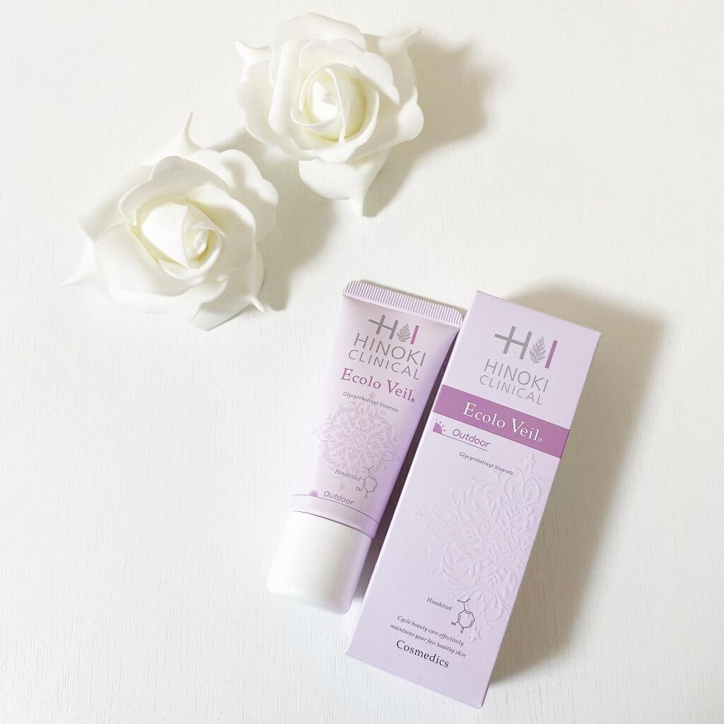 エコロヴェール/ヒノキ肌粧品/日焼け止めクリームを使ったクチコミ（1枚目）