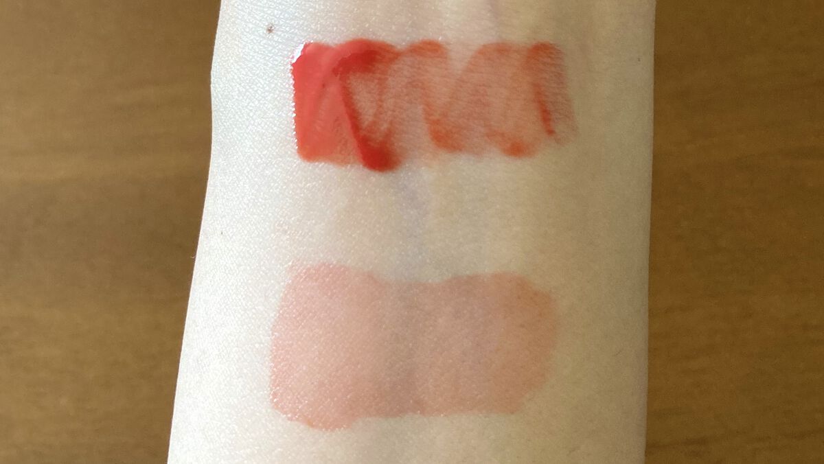 ウォーターグロスティント/dasique/リップティントを使ったクチコミ（3枚目）
