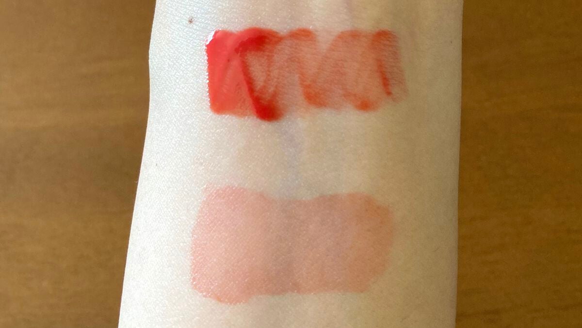 ウォーターグロスティント/dasique/リップティントを使ったクチコミ(3枚目)