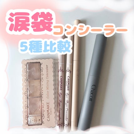 カラーミキシングコンシーラー/キャンメイク/パレットコンシーラーを使ったクチコミ(1枚目)