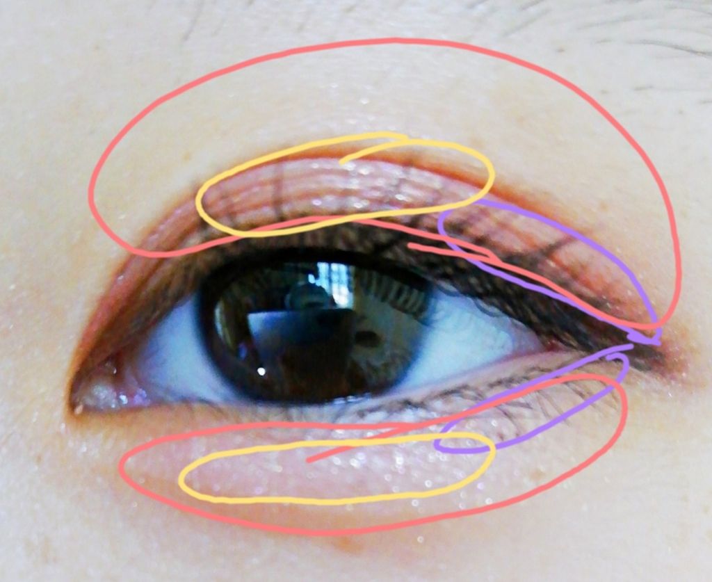 プレイカラー アイシャドウ/ETUDE/アイシャドウパレットを使ったクチコミ（3枚目）