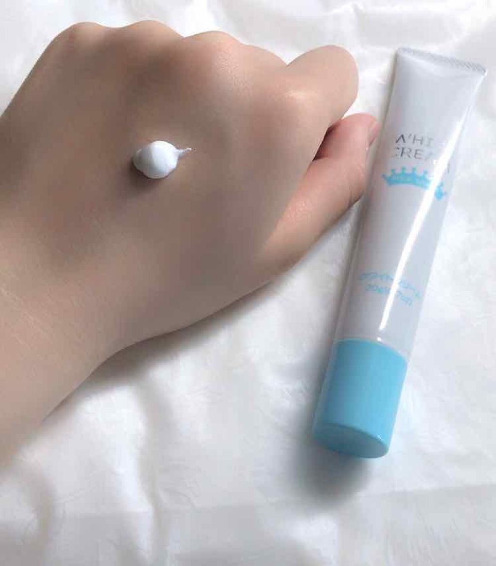 日本製ホワイトクリームＤ/DAISO/化粧下地を使ったクチコミ（1枚目）