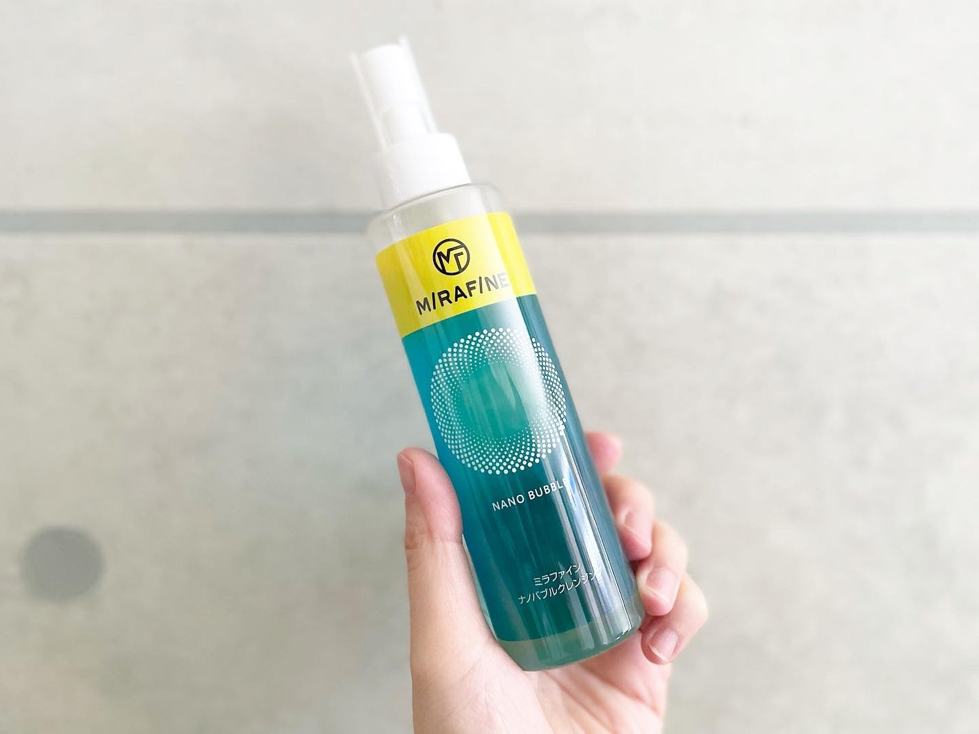 ت.•*¨*•.¸¸♬ⓚⓤⓜⓘⓚⓞ on LIPS 「@mirafine_officialのミラファイン ナノバブル..」(2枚目)