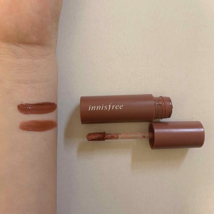 ビビッドコットン インクティント/innisfree/口紅を使ったクチコミ(2枚目)