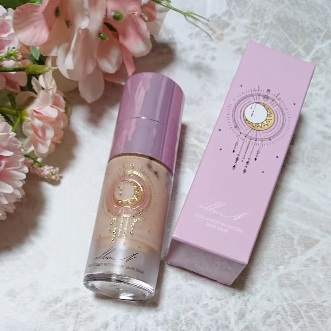 コラーゲンモイスチャースキンベース/illuN/化粧下地を使ったクチコミ（3枚目）