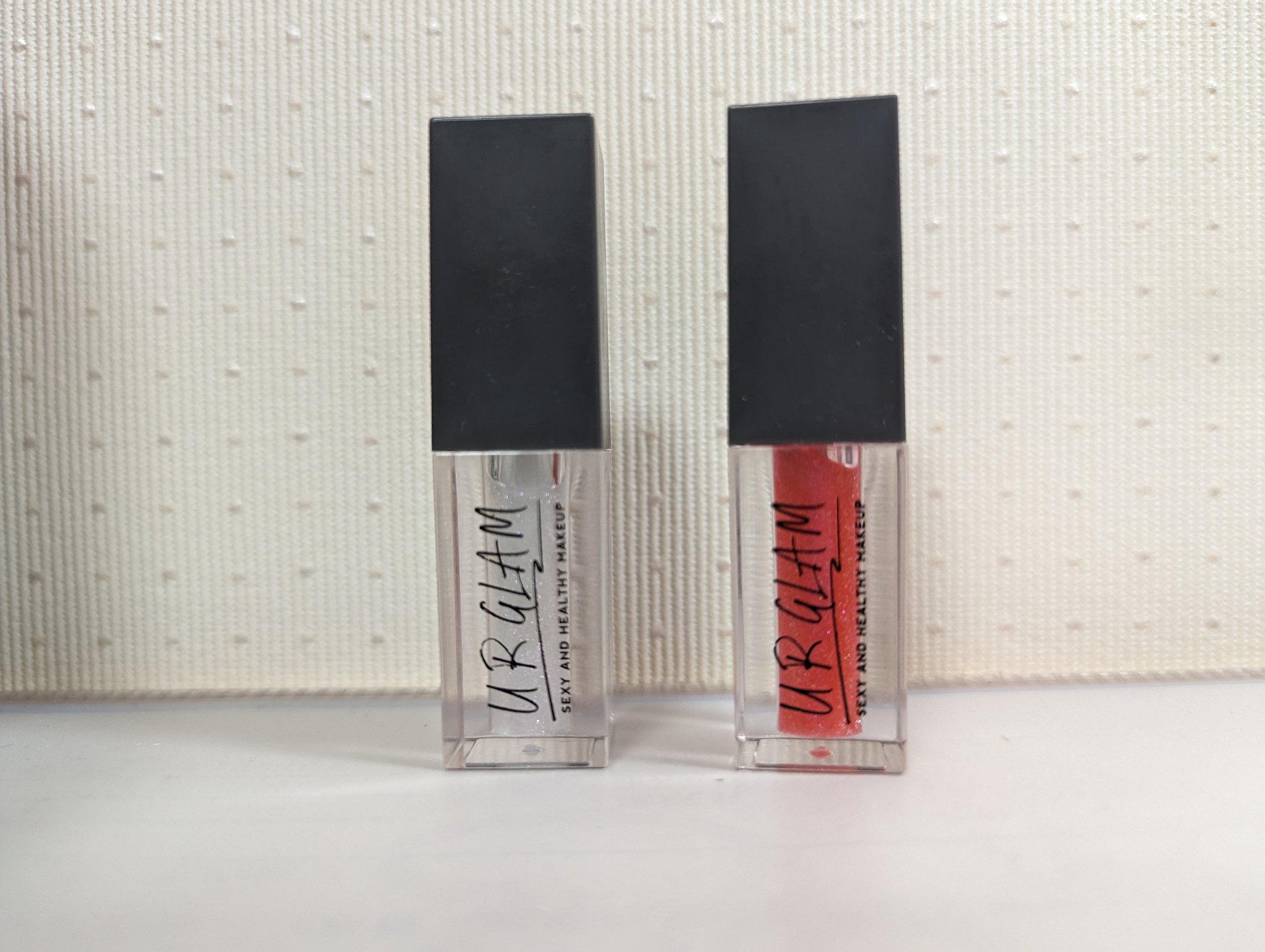 URGLAM　LIP GLOSS シャイニーレッド/U R GLAM/リップグロスを使ったクチコミ（3枚目）