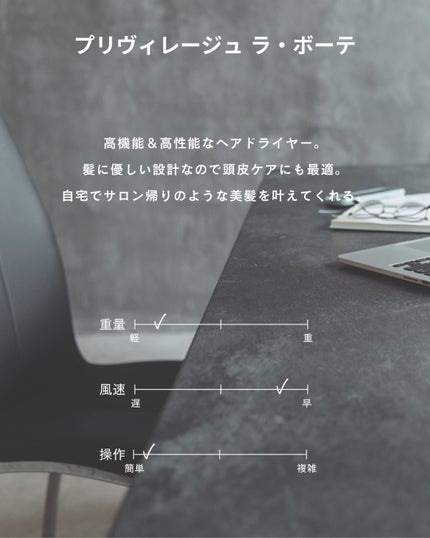プリヴィレージュ ラ・ボーテ (MHD-1210)/mod's hair/ドライヤーを使ったクチコミ(8枚目)