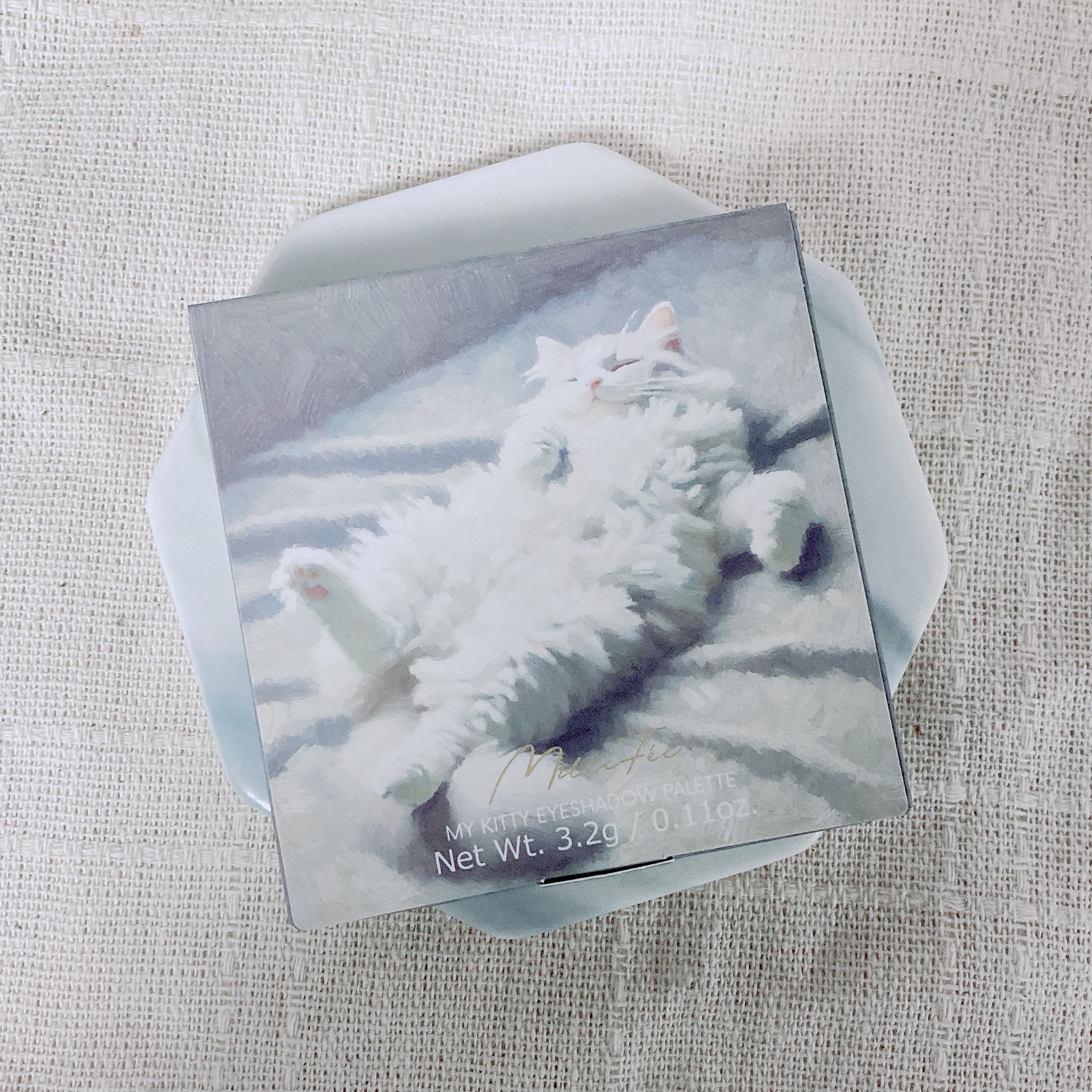 マイキティアイパレット 04 ミヌエット/MilleFée/アイシャドウパレットを使ったクチコミ（1枚目）