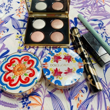 ソーラーグロウ ヘルシーグロウ クッションファンデーション 205 SILK/DOLCE&GABBANA BEAUTY/クッションファンデーションを使ったクチコミ（2枚目）