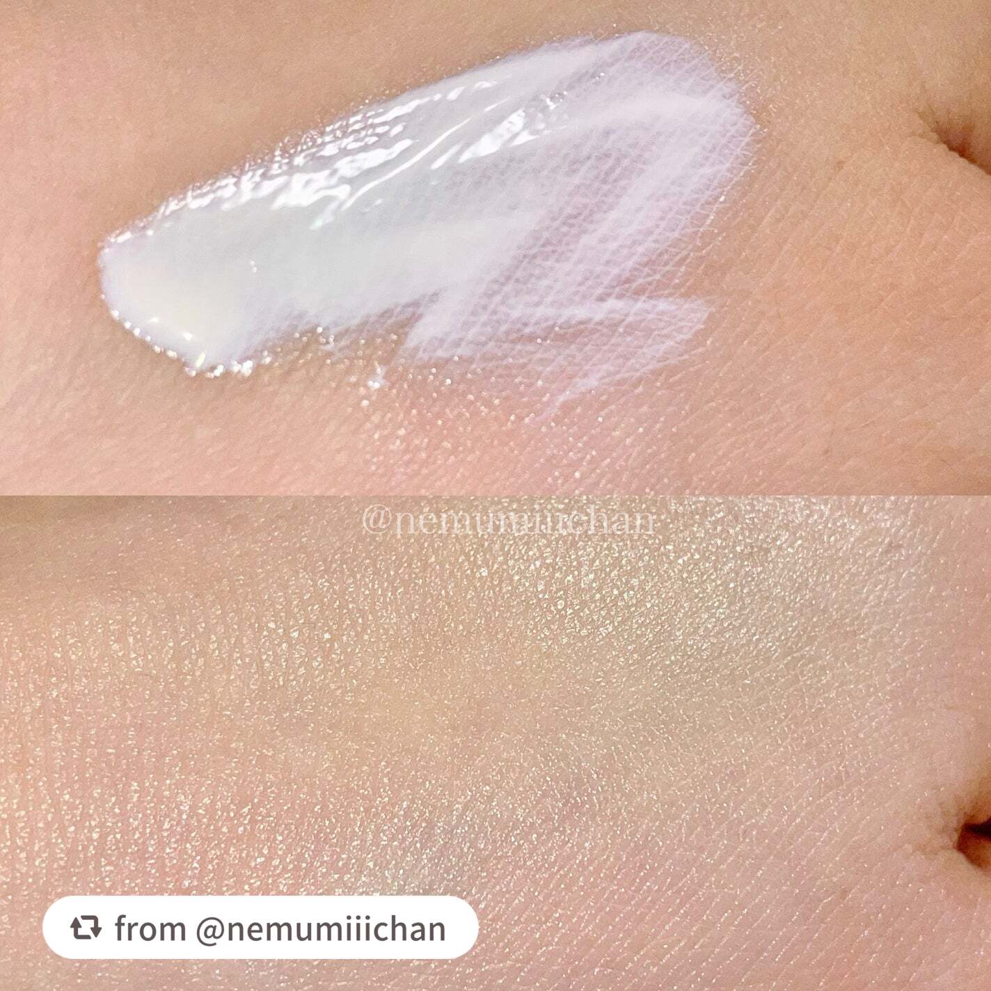 トーンアップUVプロテクター/PLUEST/日焼け止めクリームを使ったクチコミ(2枚目)