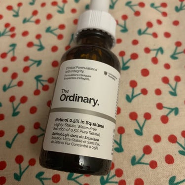 The Ordinary Retinol Serum 0.5% in Squalaneのクチコミ「The OrdinaryのRetinol Serum 0.5% in Squalaneです。
.....」（2枚目）