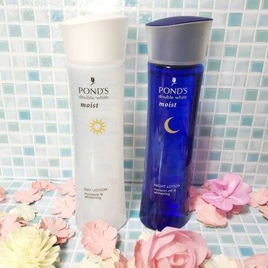 POND'S ダブルホワイト 薬用美白モイストローション(セット)のクチコミ「ポンズの乳液を使っている旦那さん。
ダブルホワイト 薬用美白モイストミルクセット
化粧水も同じ.....」（1枚目）