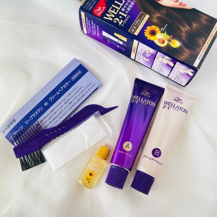 ウエラトーン ツープラスワン クリームタイプ/ウエラ/ヘアカラーを使ったクチコミ(2枚目)