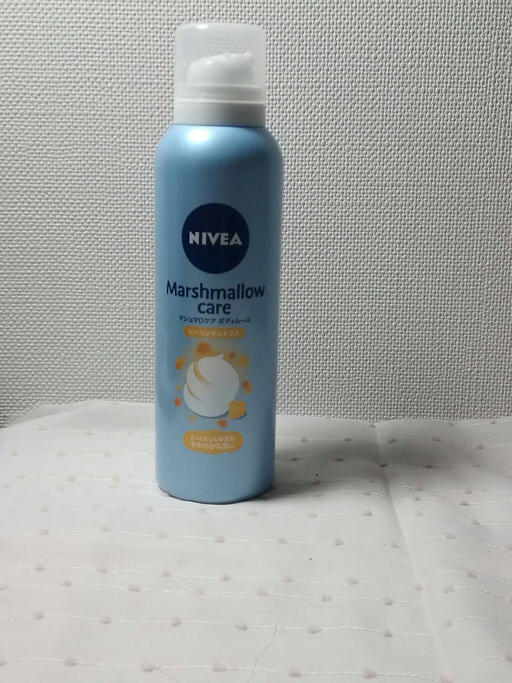 マシュマロケア ボディムース シルキーフラワー/ニベア/ボディローションを使ったクチコミ(1枚目)