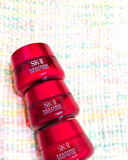 R.N.A.パワー エアリー ミルキー ローション/SK-II/乳液を使ったクチコミ(3枚目)