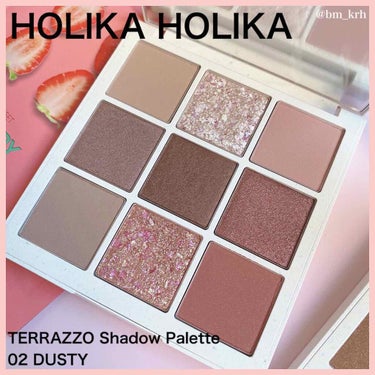 TERRAZZO Shadow palette/HOLIKA HOLIKA/パウダーアイシャドウを使ったクチコミ（3枚目）