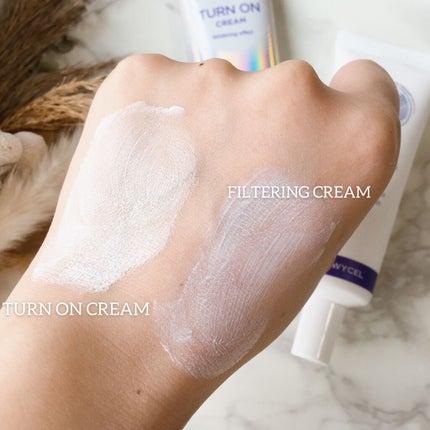 フィルタリングクリーム/DEWYCEL/日焼け止めクリームを使ったクチコミ(5枚目)