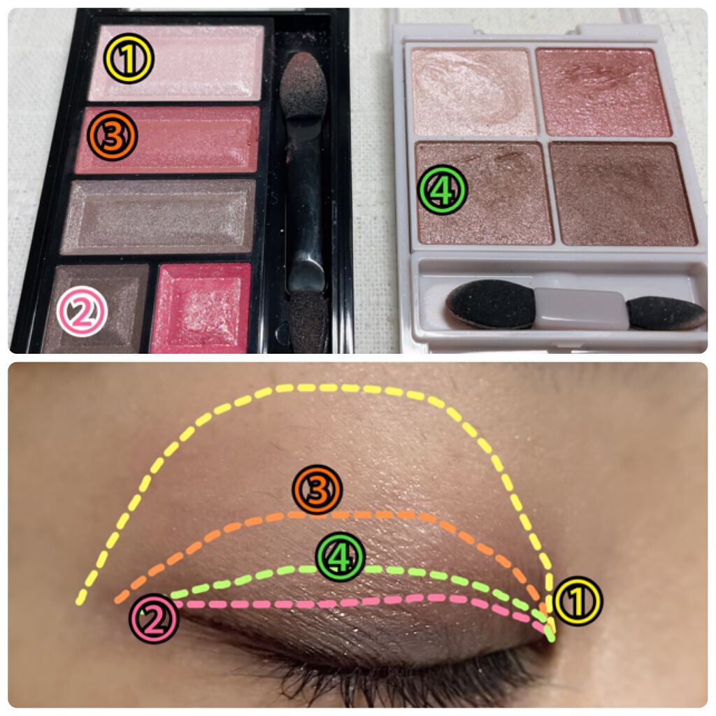 ショコラスウィート アイズ/リンメル ロンドン/アイシャドウパレットを使ったクチコミ(2枚目)