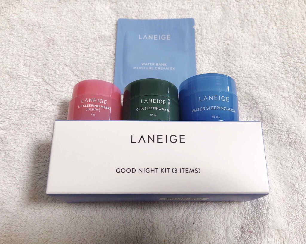 ウォータースリーピングパック/LANEIGE/フェイスクリームを使ったクチコミ(3枚目)