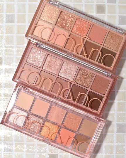 ベターザンパレット/rom&nd/アイシャドウパレットを使ったクチコミ(3枚目)