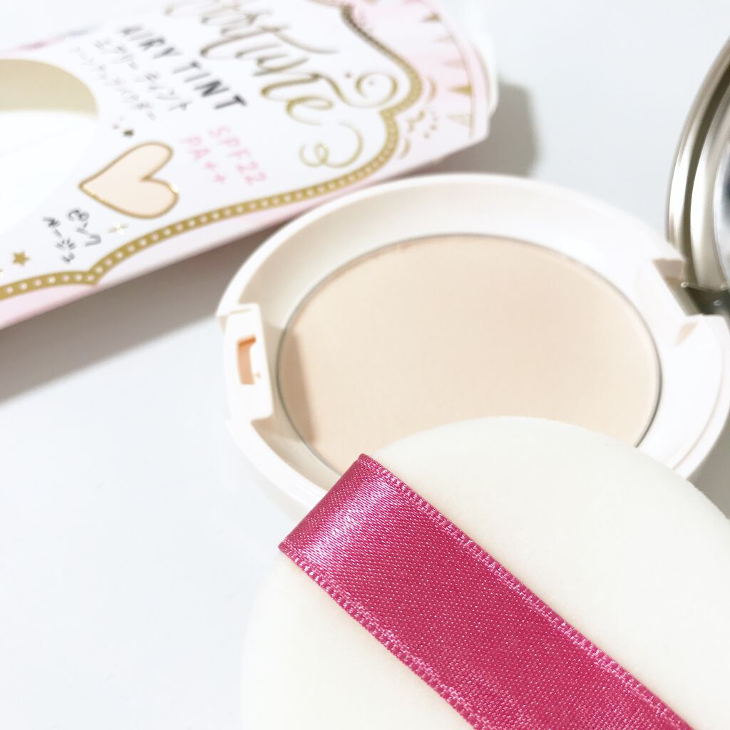 スキンティント トーンアップ パウダー(おしろい)/フォーチュン/プレストパウダーを使ったクチコミ(2枚目)