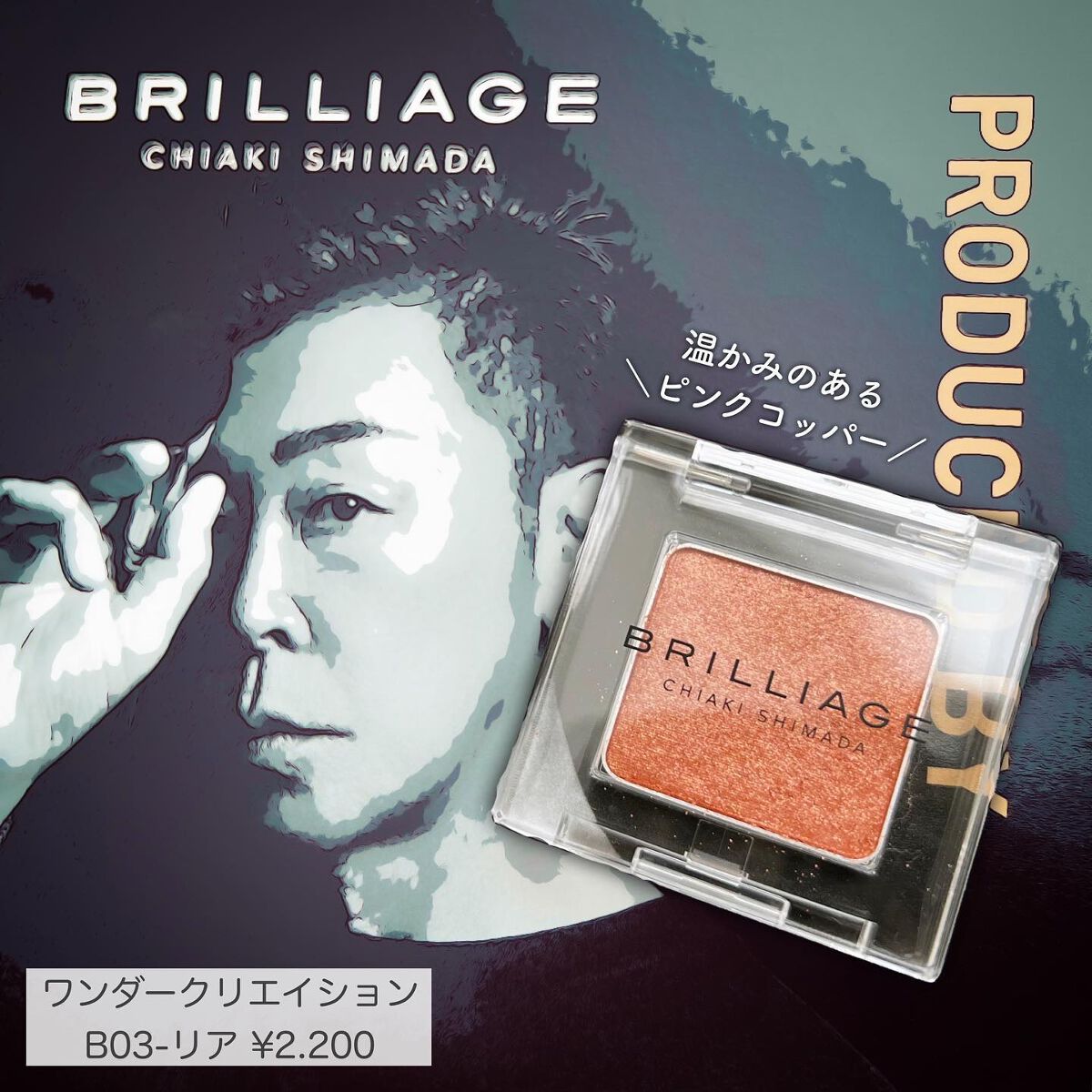 ワンダークリエイション /ブリリアージュ/単色アイシャドウを使ったクチコミ(1枚目)