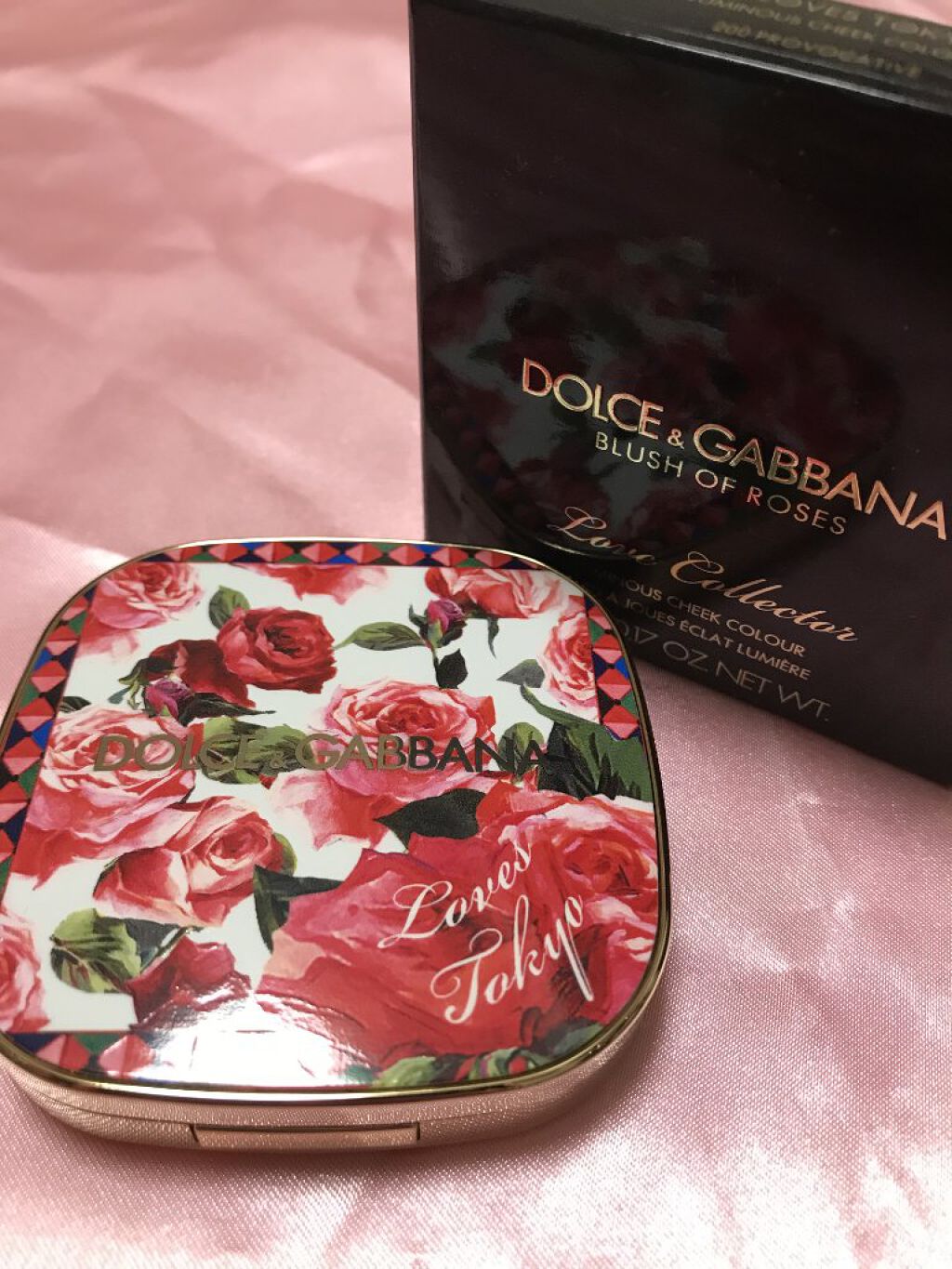 ブラッシュオブローズ ルミナスチークカラー ラブコレクター/DOLCE&GABBANA BEAUTY/パウダーチークを使ったクチコミ（1枚目）
