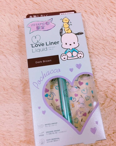 Love Liner
リキッドアイライナー
ダークブラウン(ITS’DEMO限定パッケージ)
税抜￥1600(公式サイトより)
公式サイト↓

http://loveliner.jp/liquid

緊