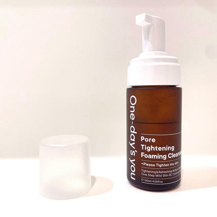 One-day's you ポアタイトニングフォームクレンザーのクチコミ「購入品!
ワンデイズユー
ポアタイトニングフォームクレンザー
泡で出るタイプで、さっぱり泡切.....」(1枚目)