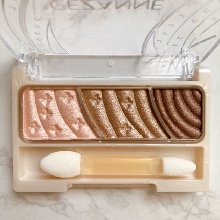 トーンアップアイシャドウ/CEZANNE/アイシャドウパレットを使ったクチコミ(2枚目)