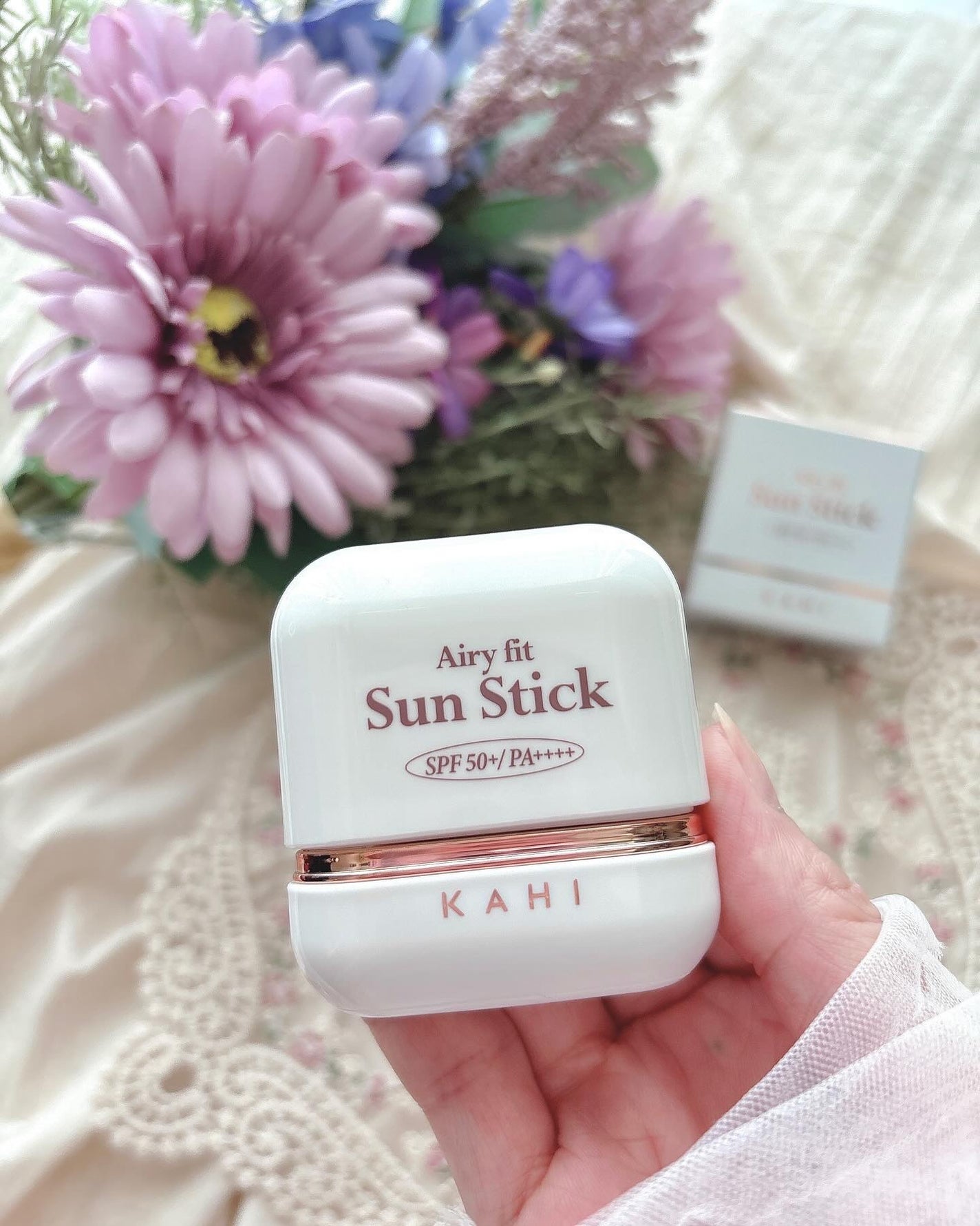 エアリーフィットサンスティック/KAHI/日焼け止めスティックを使ったクチコミ(1枚目)
