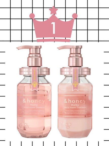 ディープモイスト シャンプー1.0/ヘアトリートメント2.0/&honey/市販シャンプーを使ったクチコミ(4枚目)