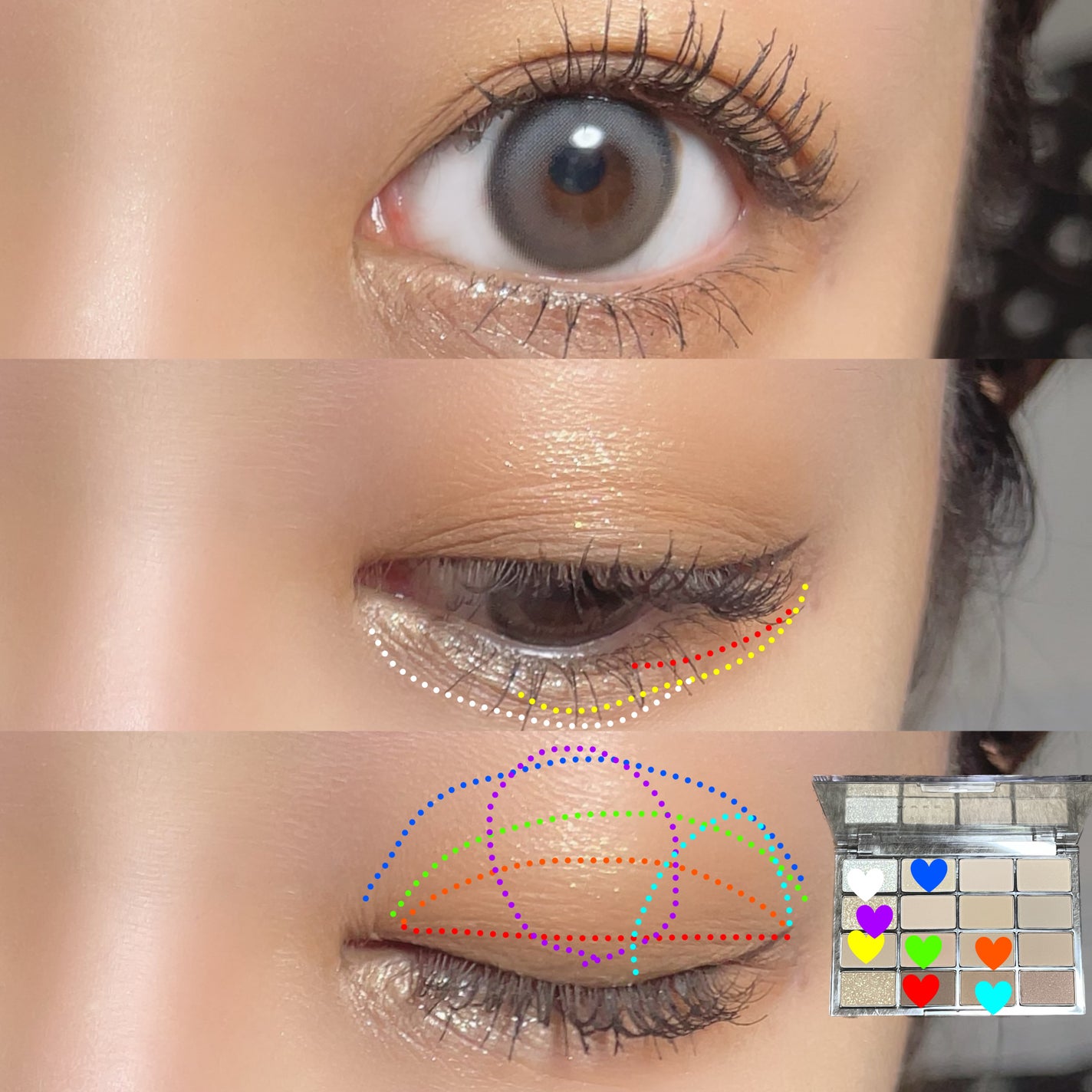 Cherry moon 1Month/OLENS/カラーコンタクトレンズを使ったクチコミ(2枚目)