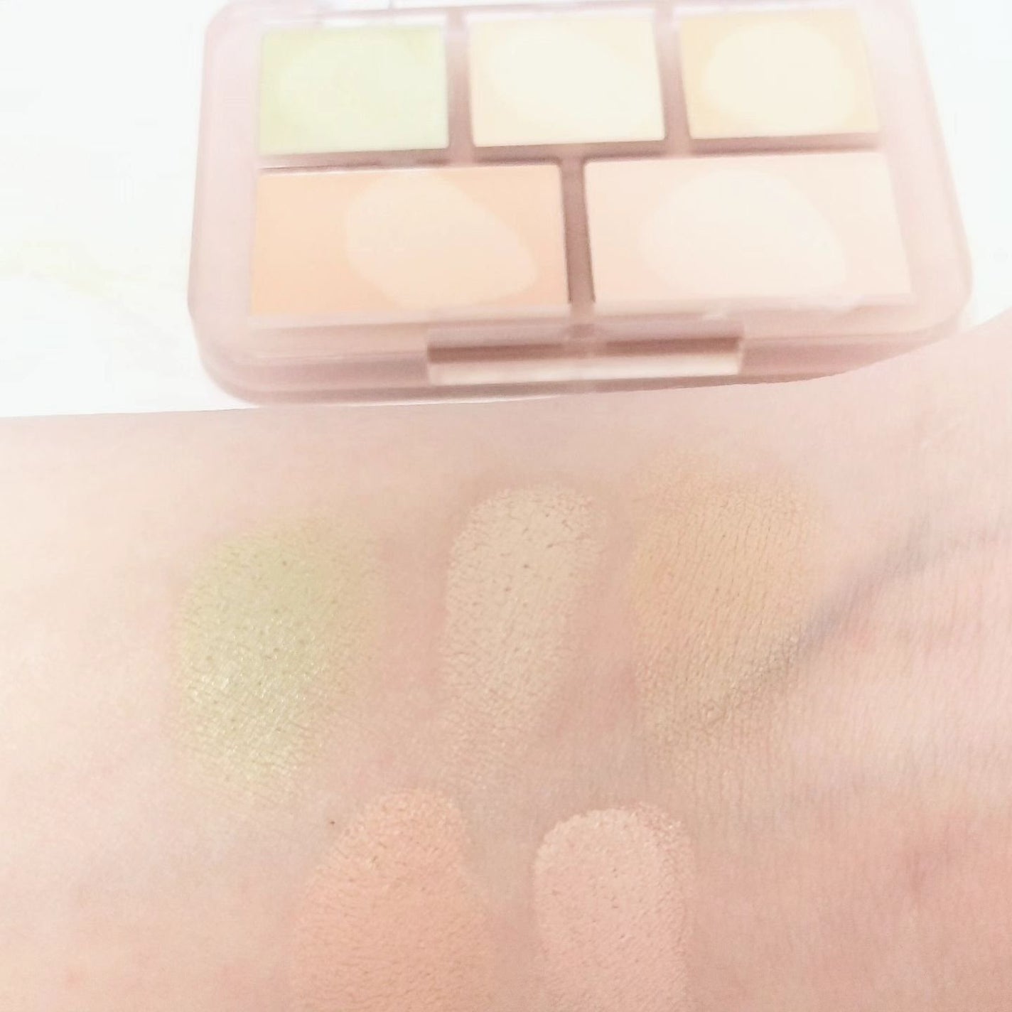 コンシールブレンダーパレット/LUNA/パレットコンシーラーを使ったクチコミ(5枚目)