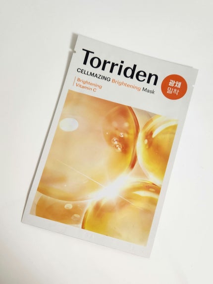 セルメイジング ビタC ブライトニングマスク/Torriden/シートマスク・パックを使ったクチコミ(1枚目)