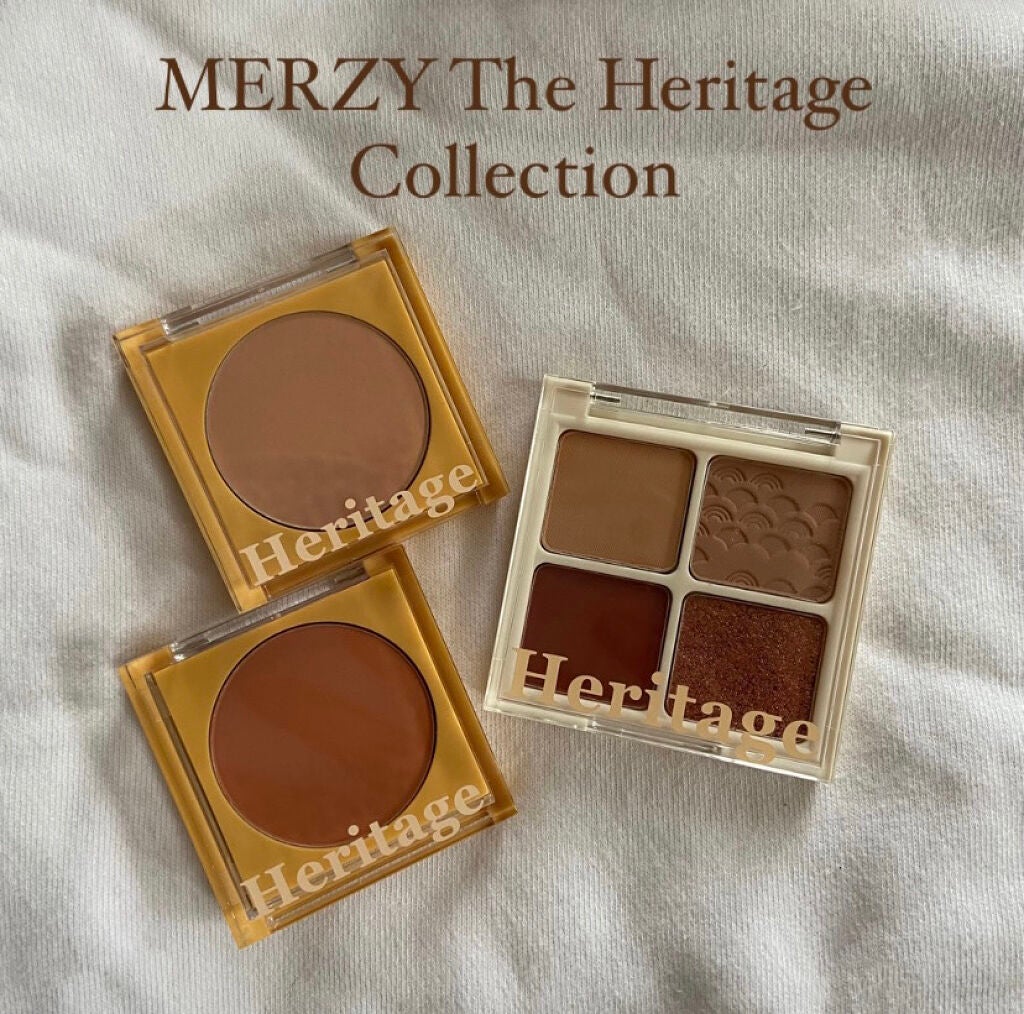 ザ ヘリテージ シャドウパレット/MERZY/アイシャドウパレットを使ったクチコミ(1枚目)